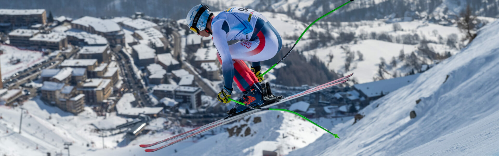 Piste Camile Ricou et station d'Orcières Merlette 1850 © Gilles Baron