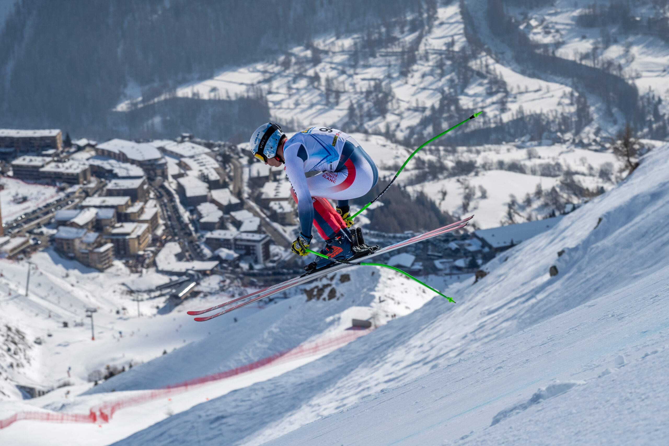 Piste Camile Ricou et station d'Orcières Merlette 1850 © Gilles Baron